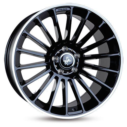 KESKIN WHEELS KT15 SPEED black lip polished 6.0Jx15 5x112 ET43