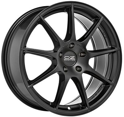 OZ OMNIA matt schwarz 7.5Jx17 5x100 ET35