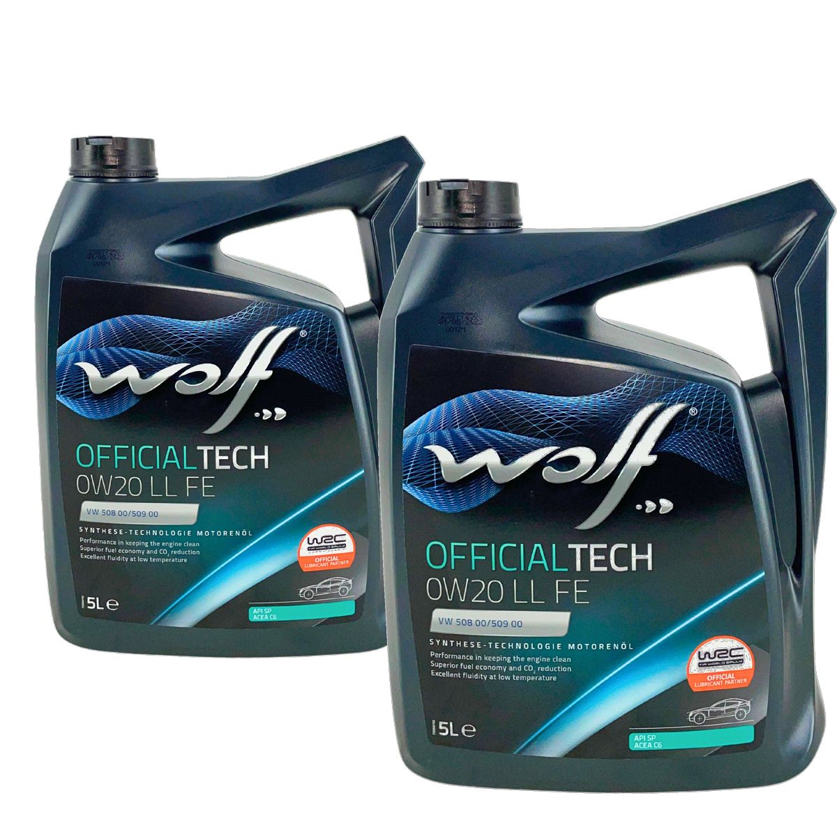 Wolf OfficialTech 0W-20 LL FE 2x5 Liter