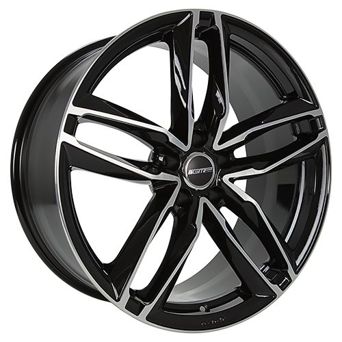 GMP ATOM schwarz diamantgeschliffen 10.0Jx21 5x112 ET19