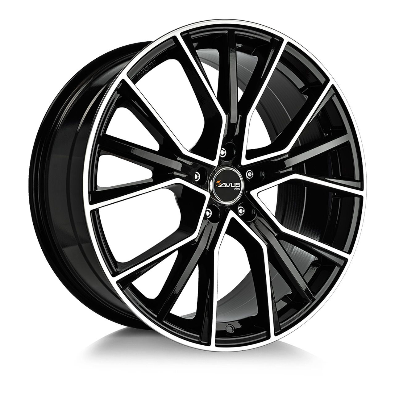 AVUS RACING AF18 black polished 9.0Jx20 5x112 ET33