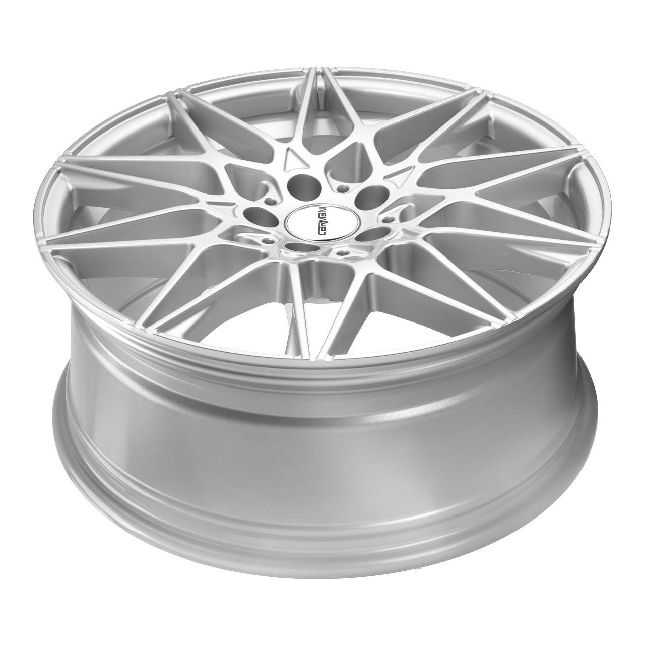 CARMANI 18 KNUT white silver 8.0Jx18 5x112 ET25