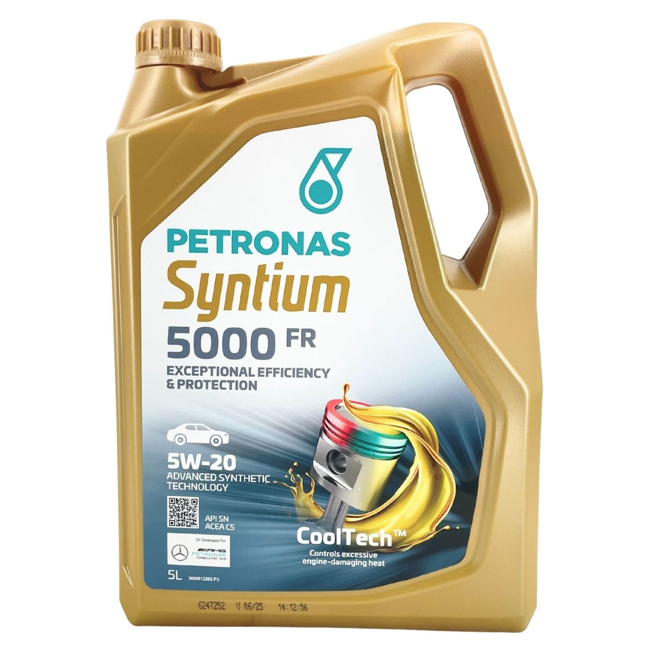 Petronas Syntium 5000 FR 5W-20 SN 5 Liter