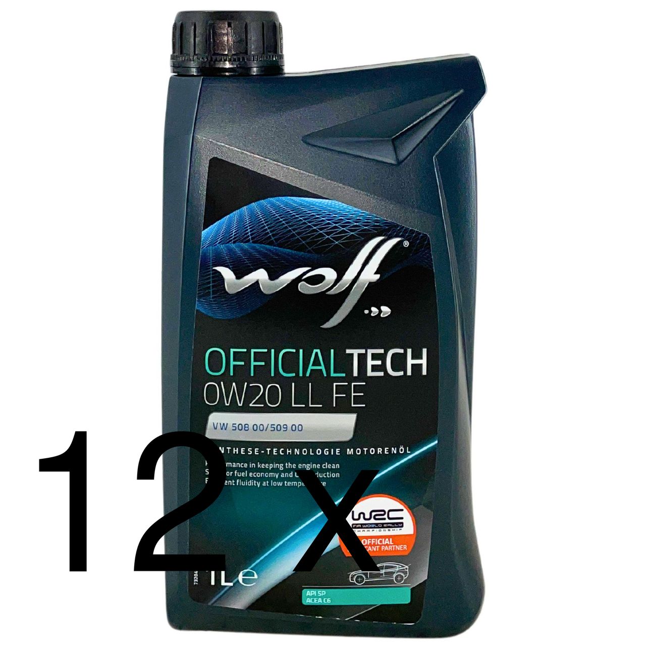 Wolf OfficialTech 0W-20 LL FE 12x1 Liter
