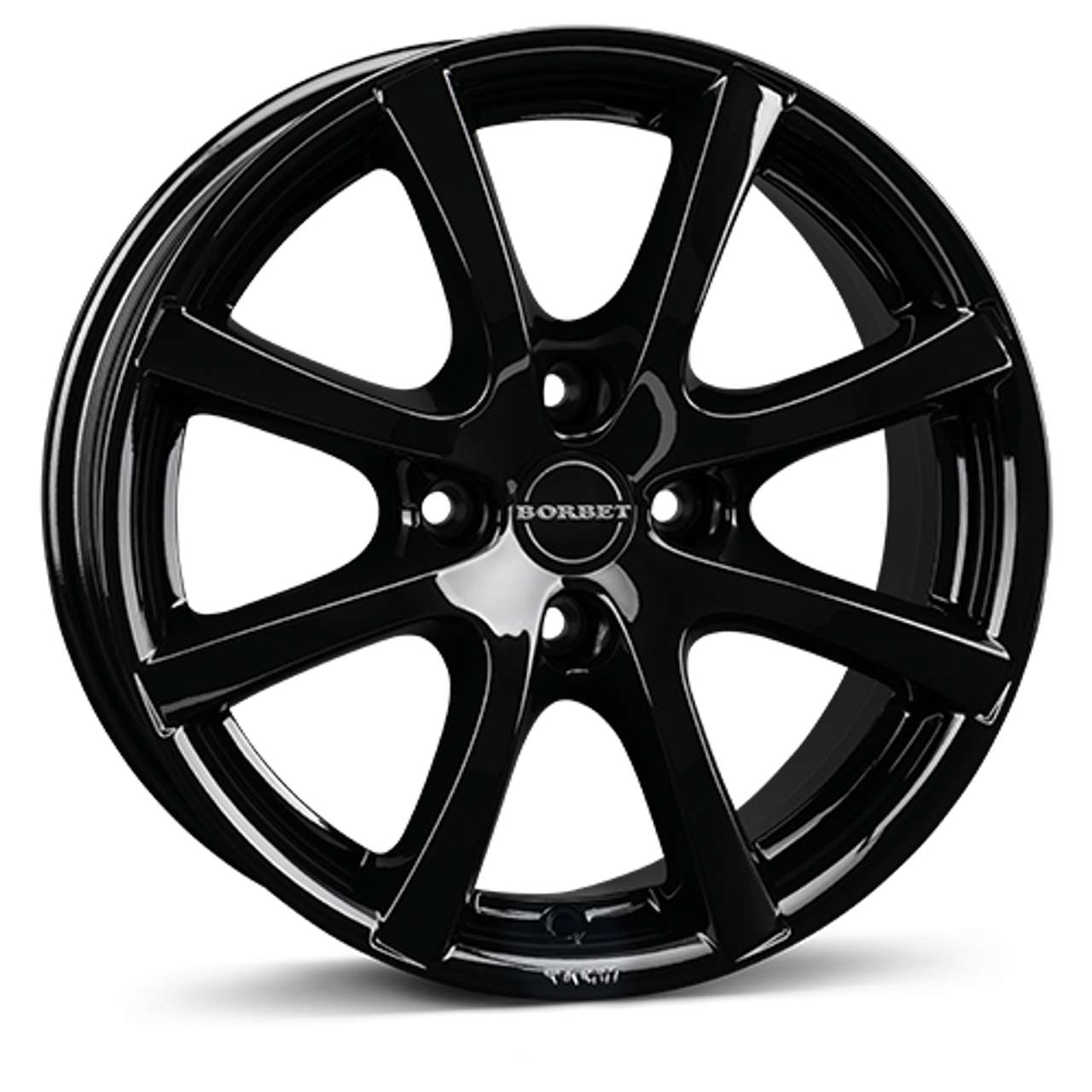 BORBET DESIGN LV4 schwarz glänzend 7.0Jx16 4x108 ET25