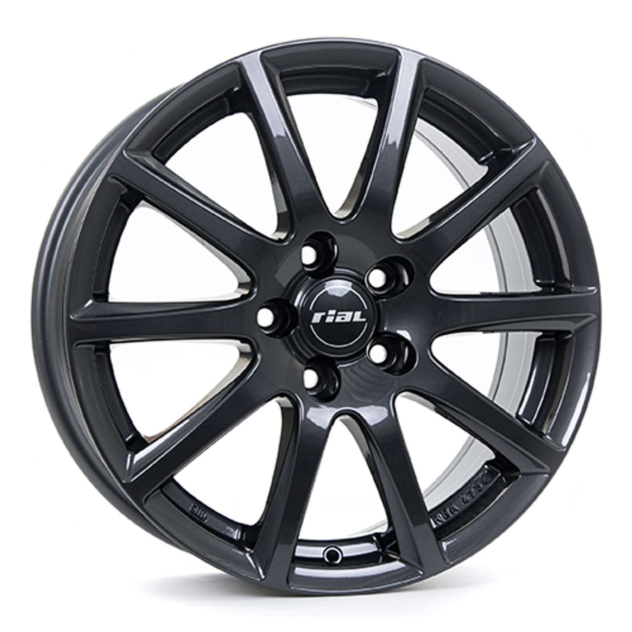 RIAL MILANO 4-LOCH titanium 5.5Jx14 4x100 ET35