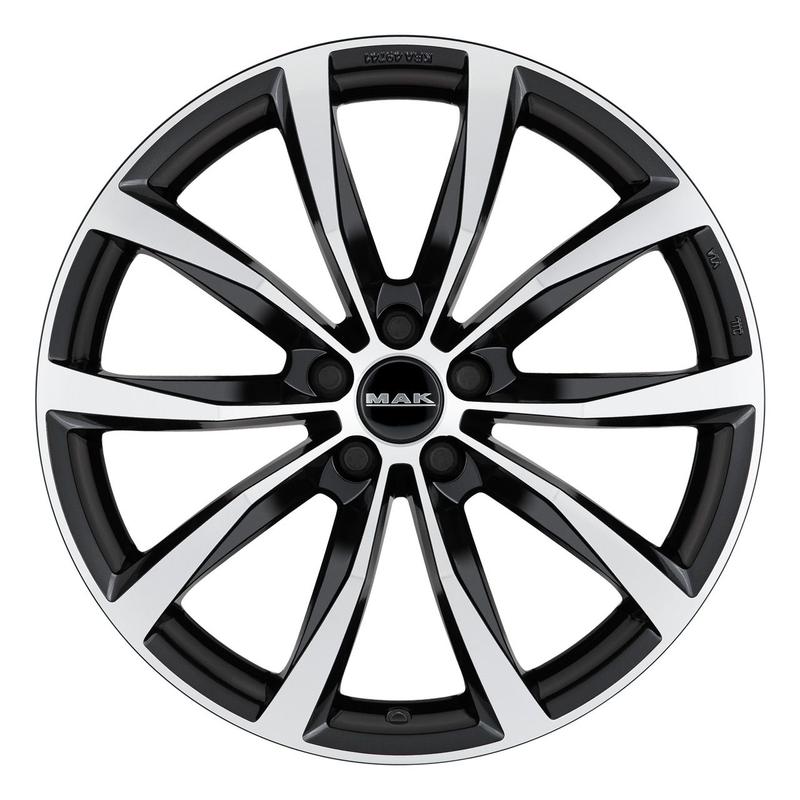 MAK WOLF black mirror 7.0Jx17 5x110 ET41