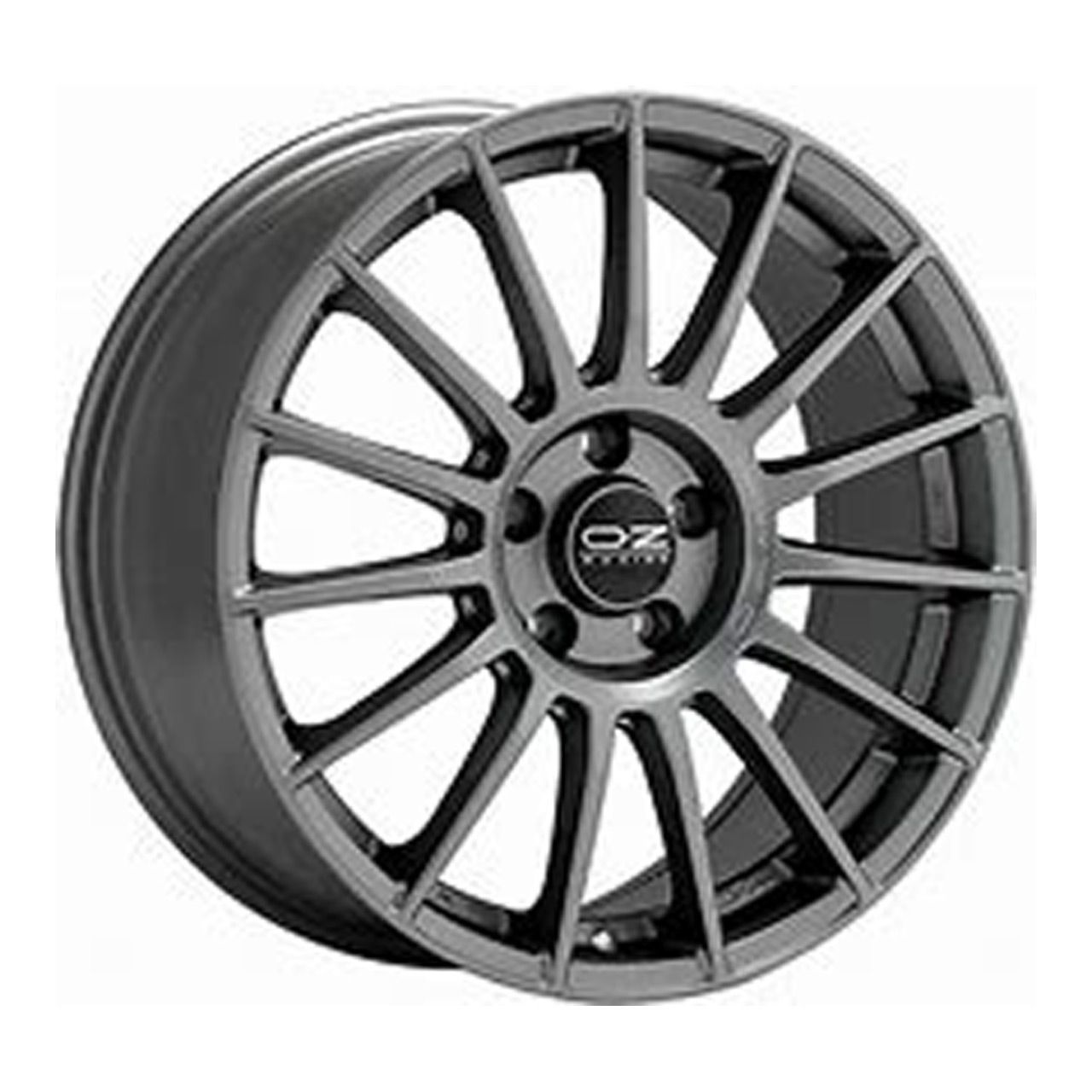 OZ SUPERTURISMO LM matt graphit + silver lettering 7.5Jx17 4x100 ET42