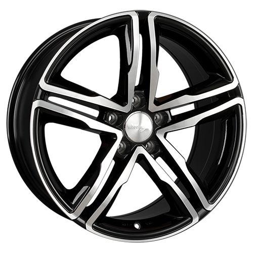 WHEELWORLD-2DRV WH11 schwarz hochglanzpoliert 7.5Jx17 5x112 ET45
