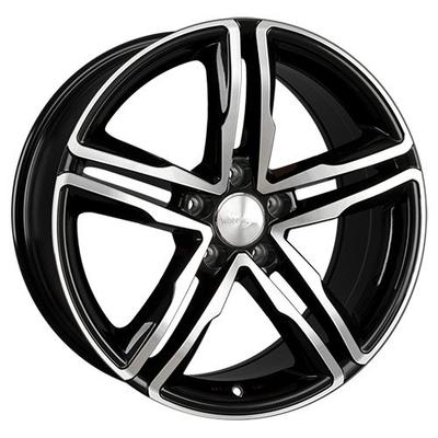 WHEELWORLD-2DRV WH11 schwarz hochglanzpoliert 7.5Jx17 5x112 ET45