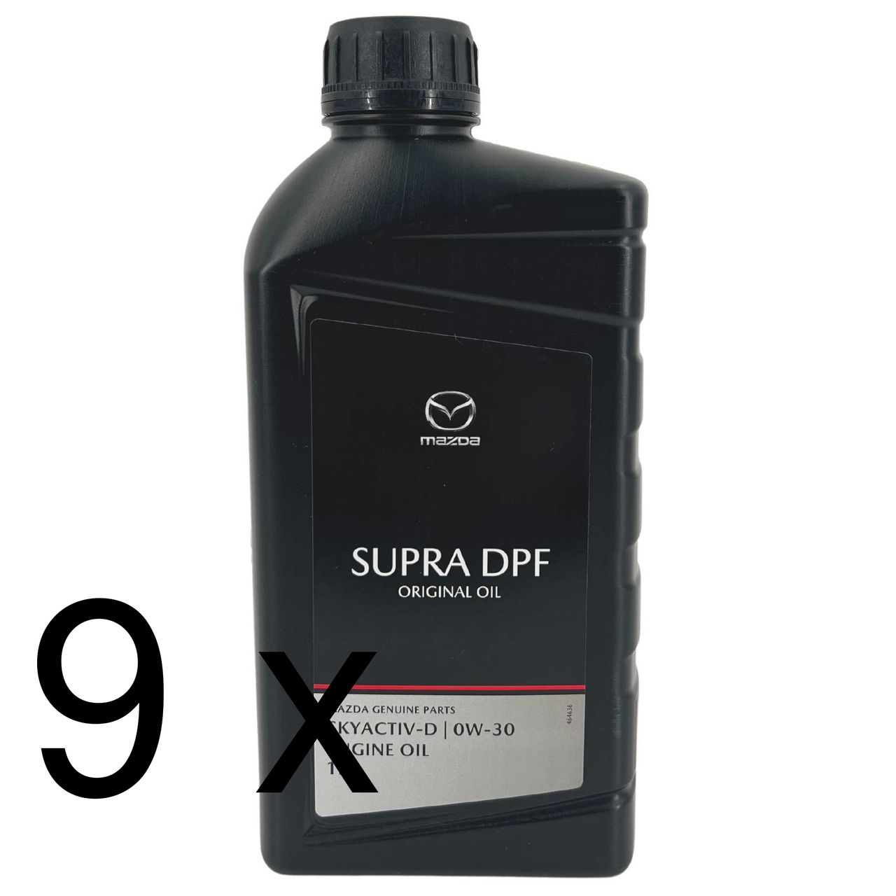 Mazda Original Oil Supra DPF Skyactiv-D 0W-30 9x1 Liter Mazda Original Oil Supra DPF Skyactiv-D 0W-30 9x1 Liter
