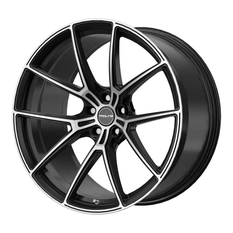 PROLINE PFR FORGED black polished 10.5Jx21 5x112 ET19