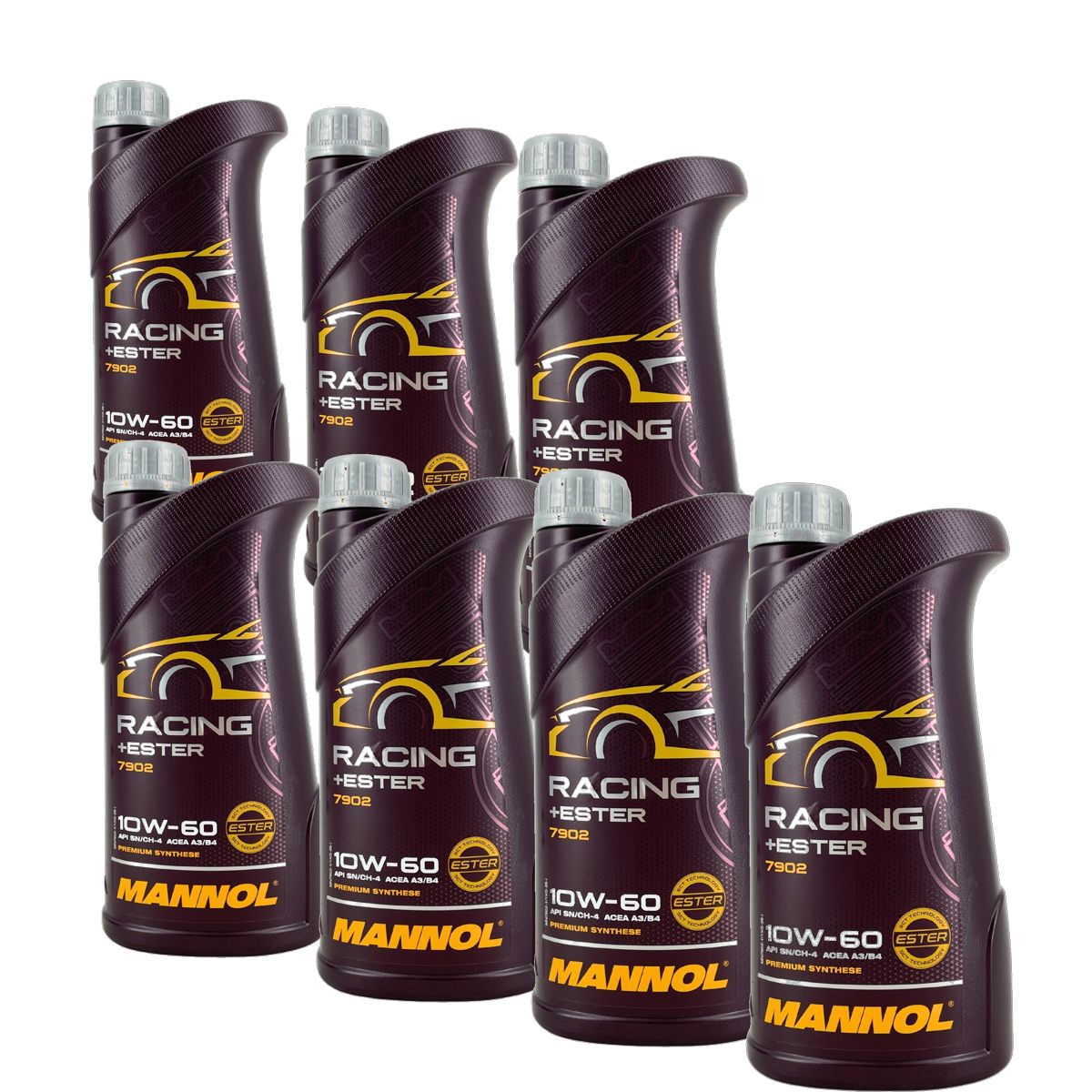 Mannol Racing + Ester 10W-60 7x1 Liter