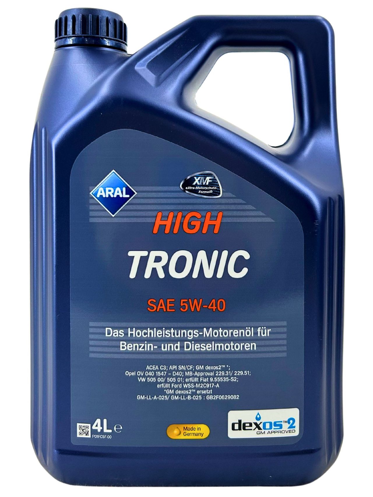 Aral HighTronic 5W-40 4 Liter Aral HighTronic 5W-40 4 Liter