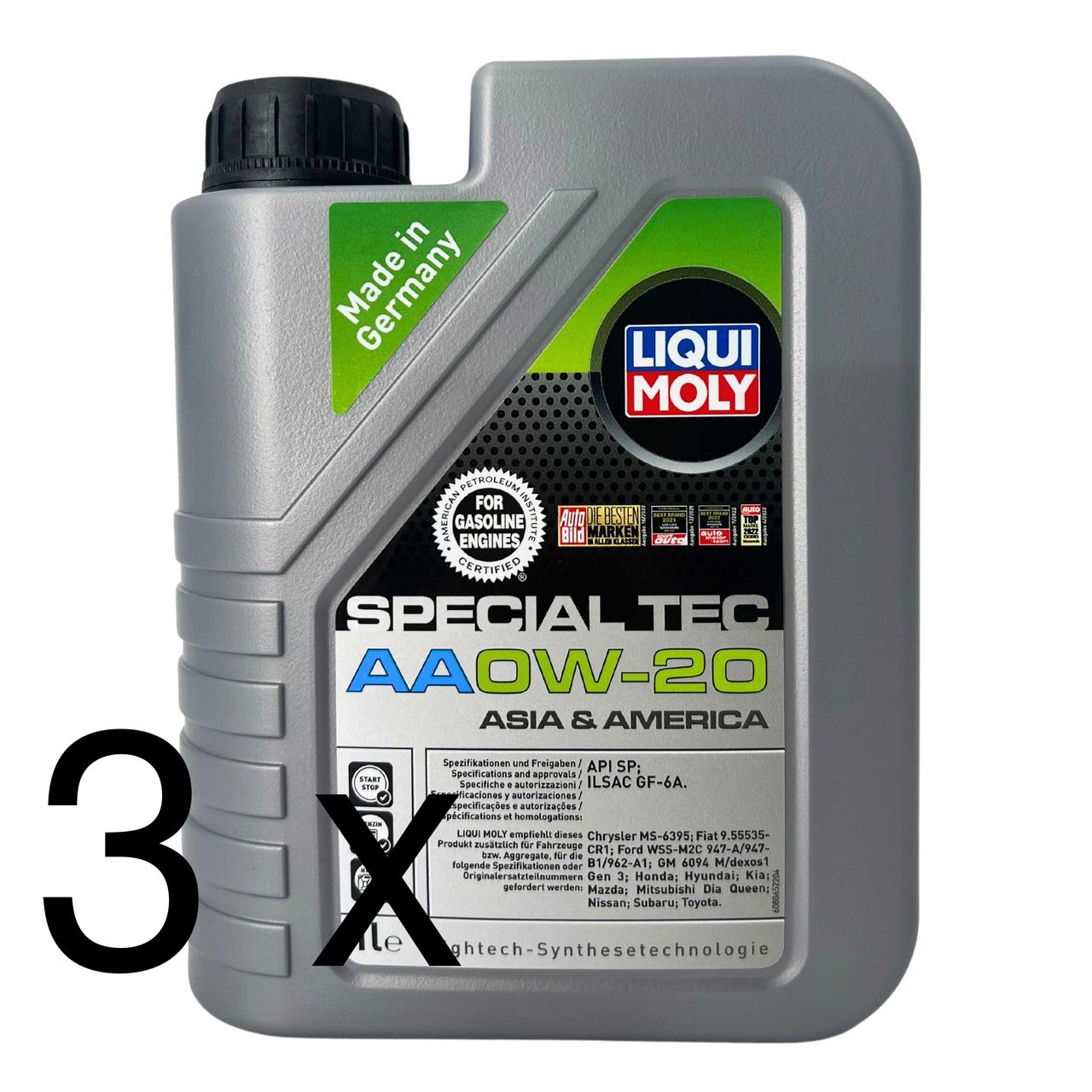Liqui Moly Special Tec AA 0W-20 3x1 Liter Liqui Moly Special Tec AA 0W-20 3x1 Liter