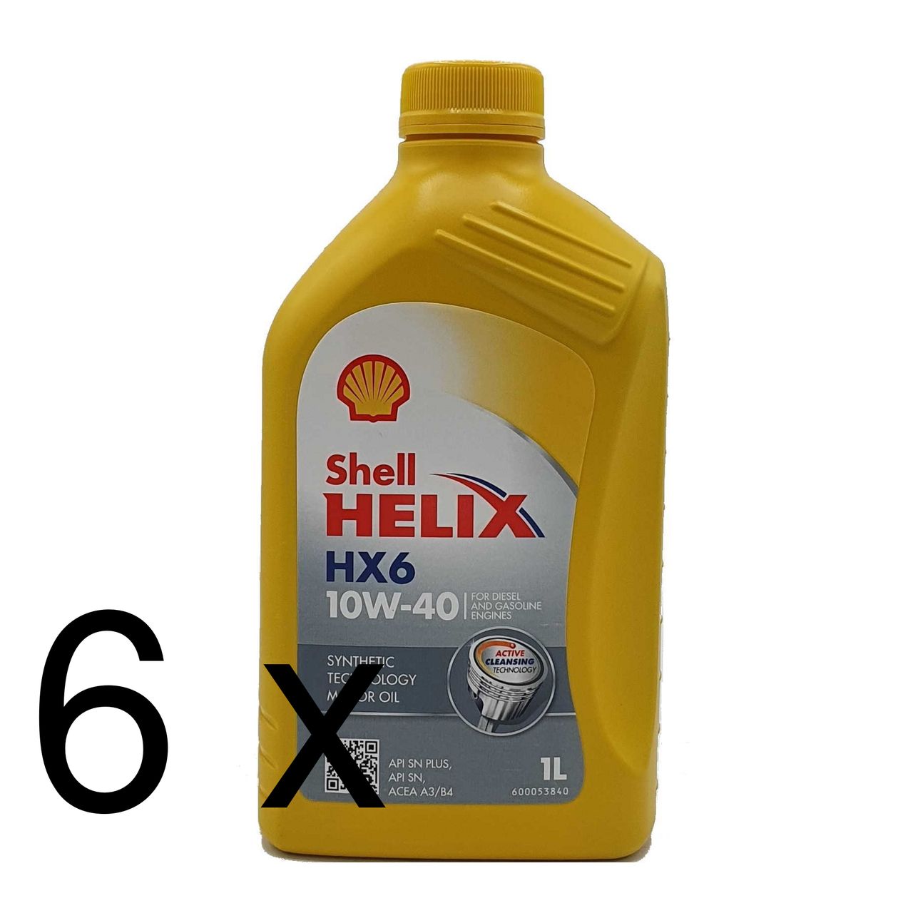 Shell Helix HX6 10W-40 6x1 Liter