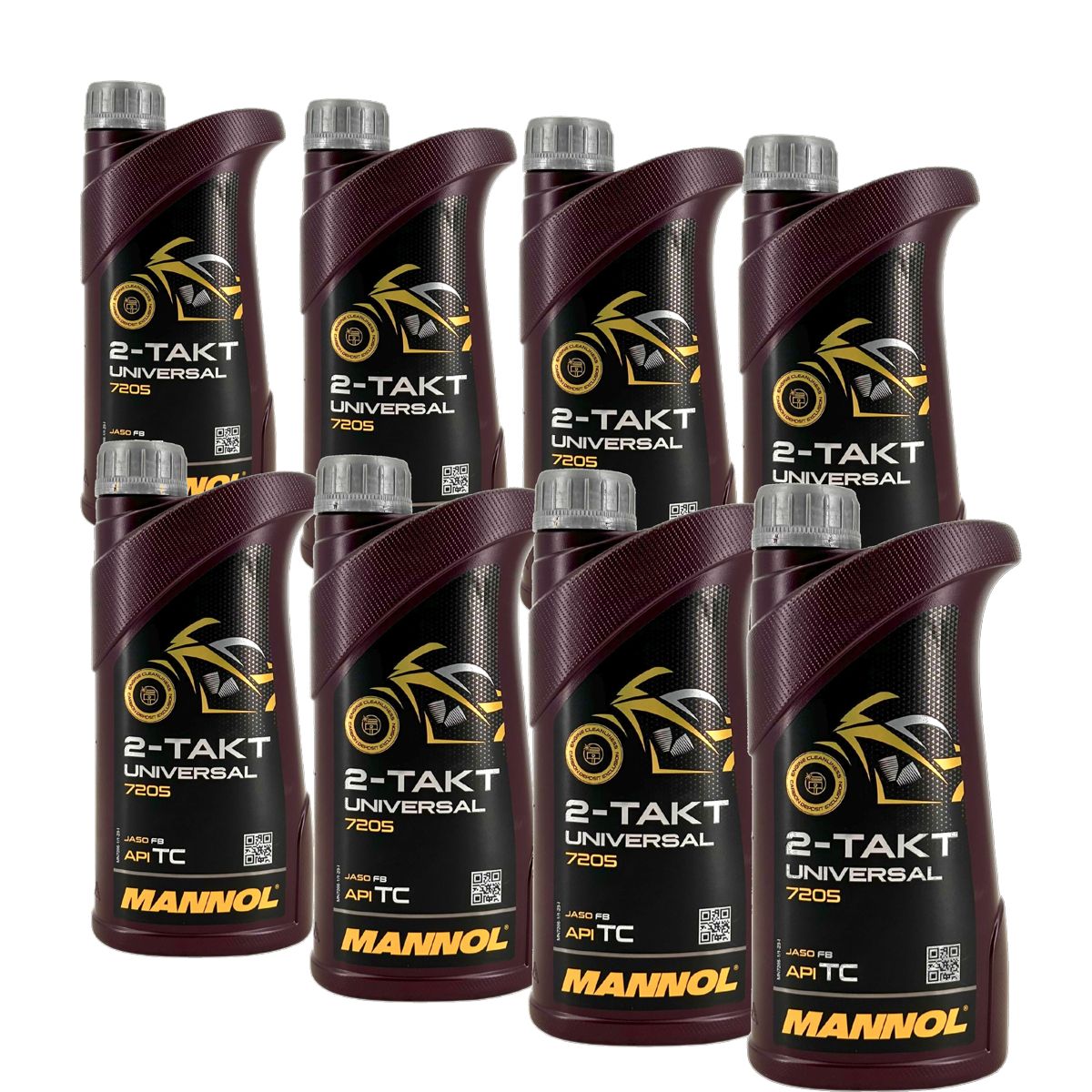 Mannol 2-Takt Universal 8x1 Liter