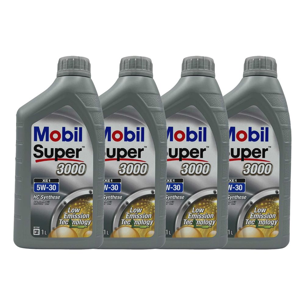 Mobil Super 3000 XE1 5W-30 4x1 Liter