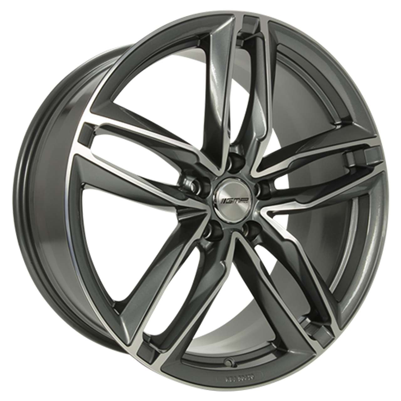 GMP ATOM anthrazit diamantgeschliffen 9.0Jx21 5x112 ET35
