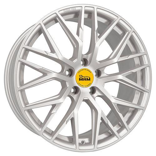 MAM WHEELS MAM RS4 matt silver painted 7.0Jx16 5x120 ET50