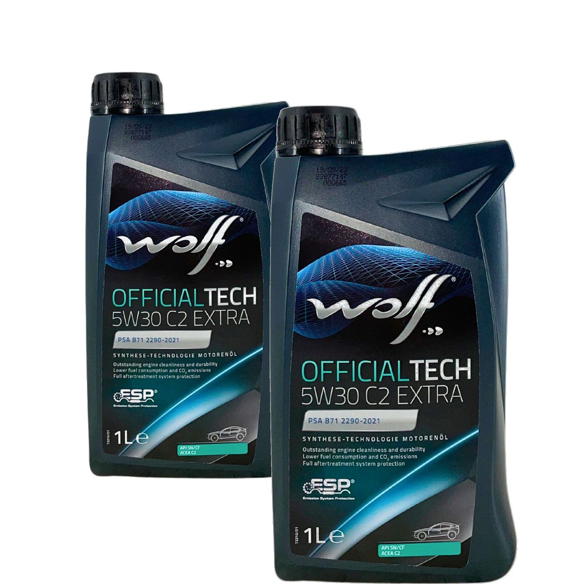Wolf OfficialTech 5W-30 C2 Extra 2x1 Liter