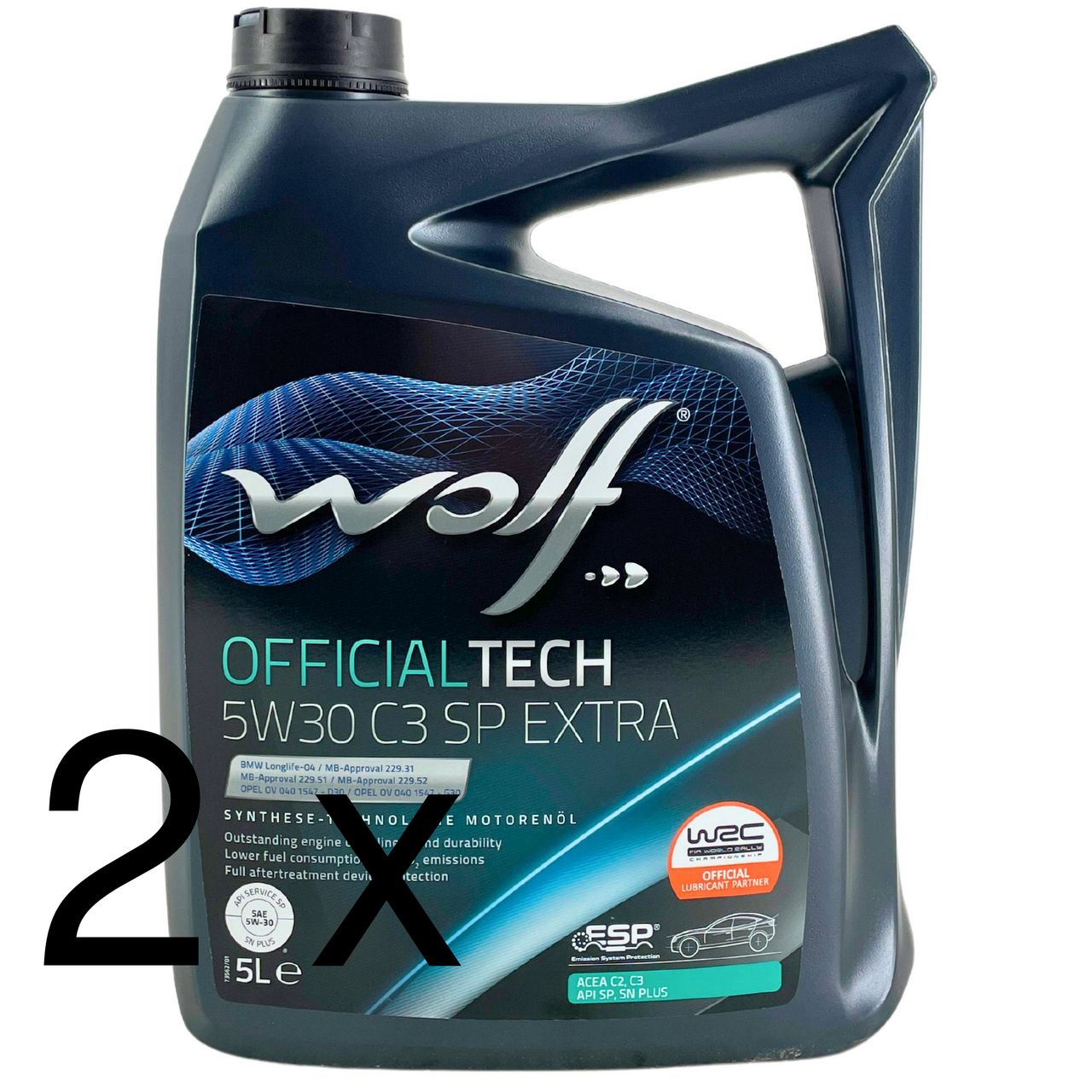 Wolf OfficialTech 5W-30 C3 SP Extra 2x5 Liter