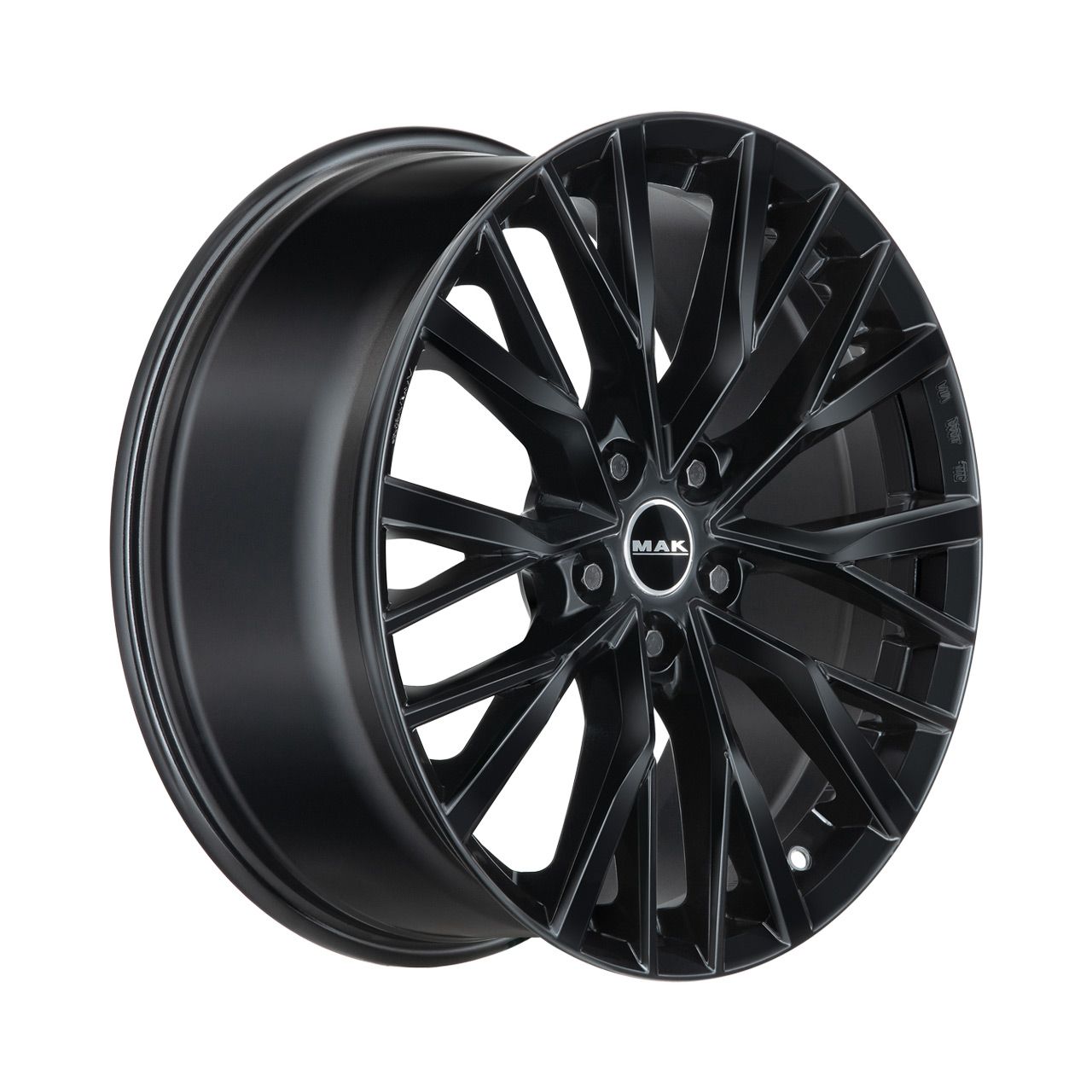 MAK KENT gloss black 8.0Jx20 5x114.3 ET45