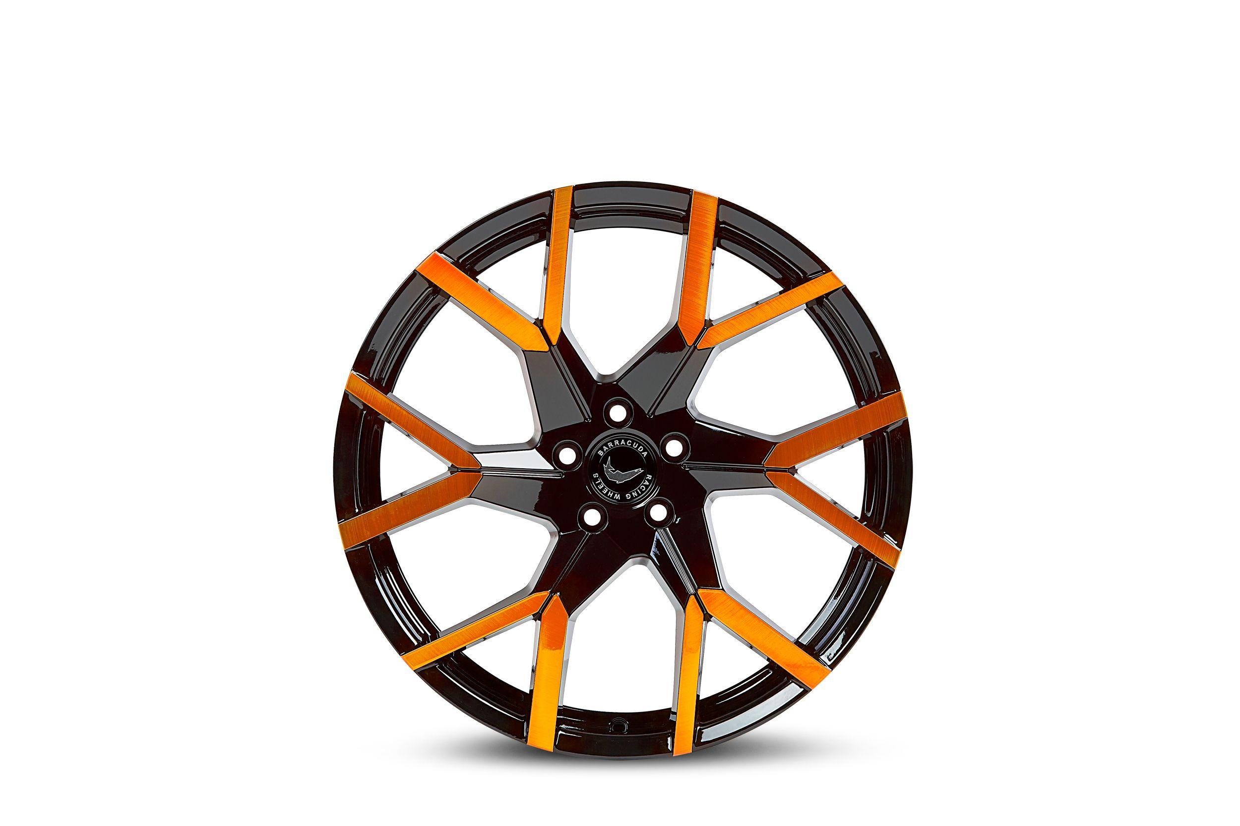 BARRACUDA TZUNAMEE EVO black gloss flashorange 9.0Jx20 5x112 ET40