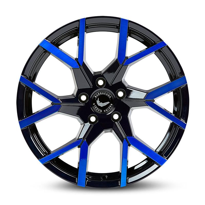 BARRACUDA TZUNAMEE EVO black gloss flashblue 9.0Jx20 5x112 ET35