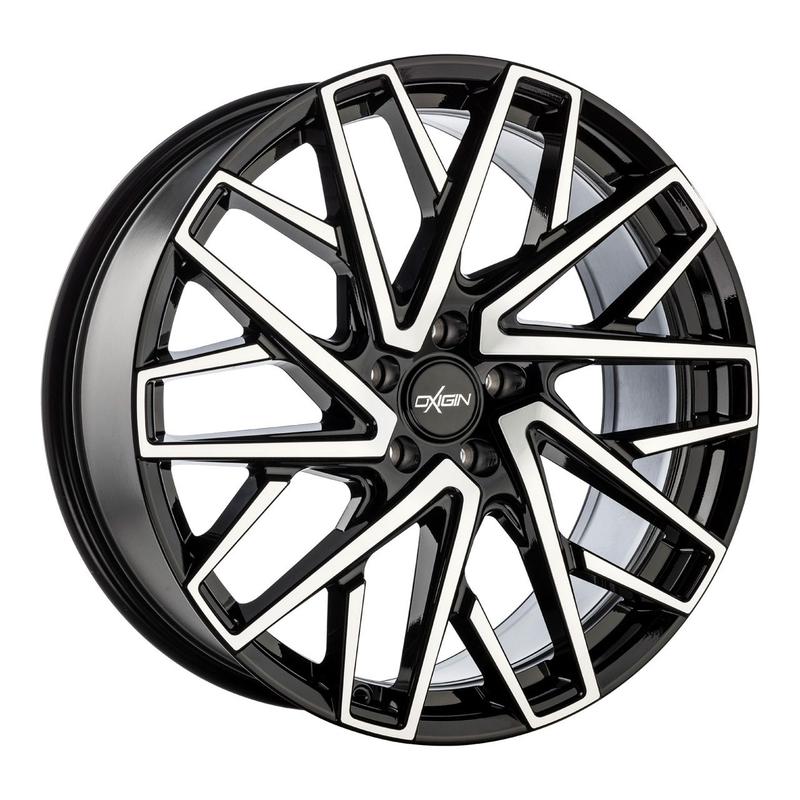 OXIGIN 28 OXMOVE black full polish 8.5Jx19 5x114.3 ET30