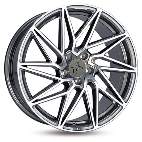 KESKIN WHEELS KT20 FUTURE palladium front polished 8.0Jx18 5x112 ET45