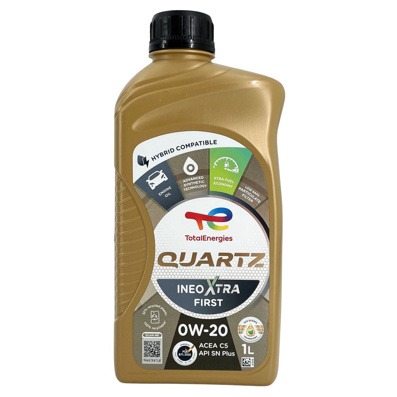 Total Quartz Ineo Xtra First 0W-20 3x1 Liter