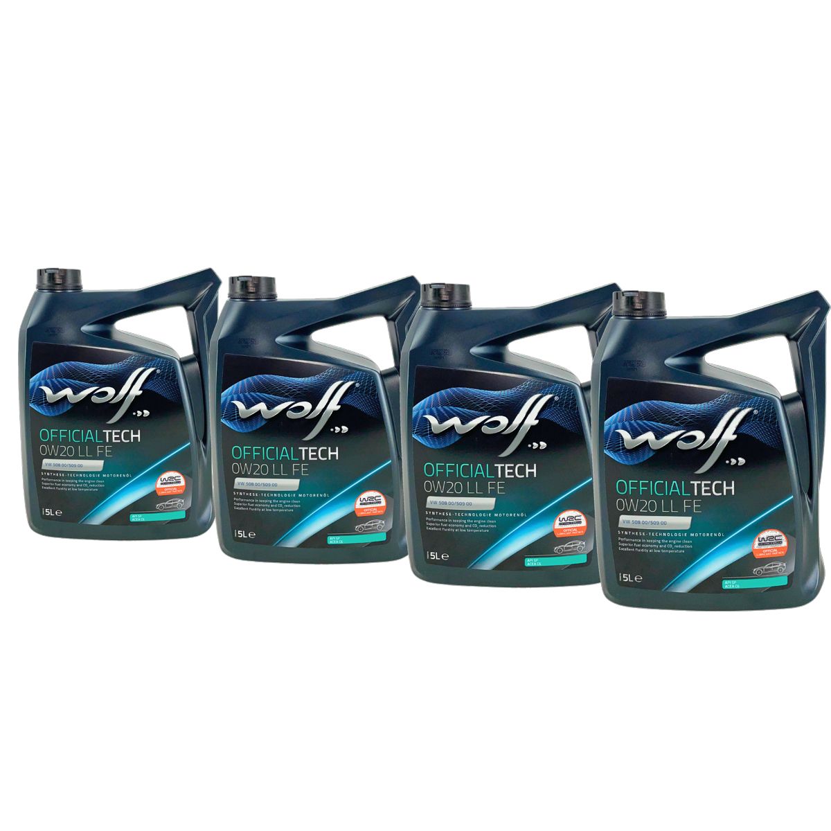 Wolf OfficialTech 0W-20 LL FE 4x5 Liter