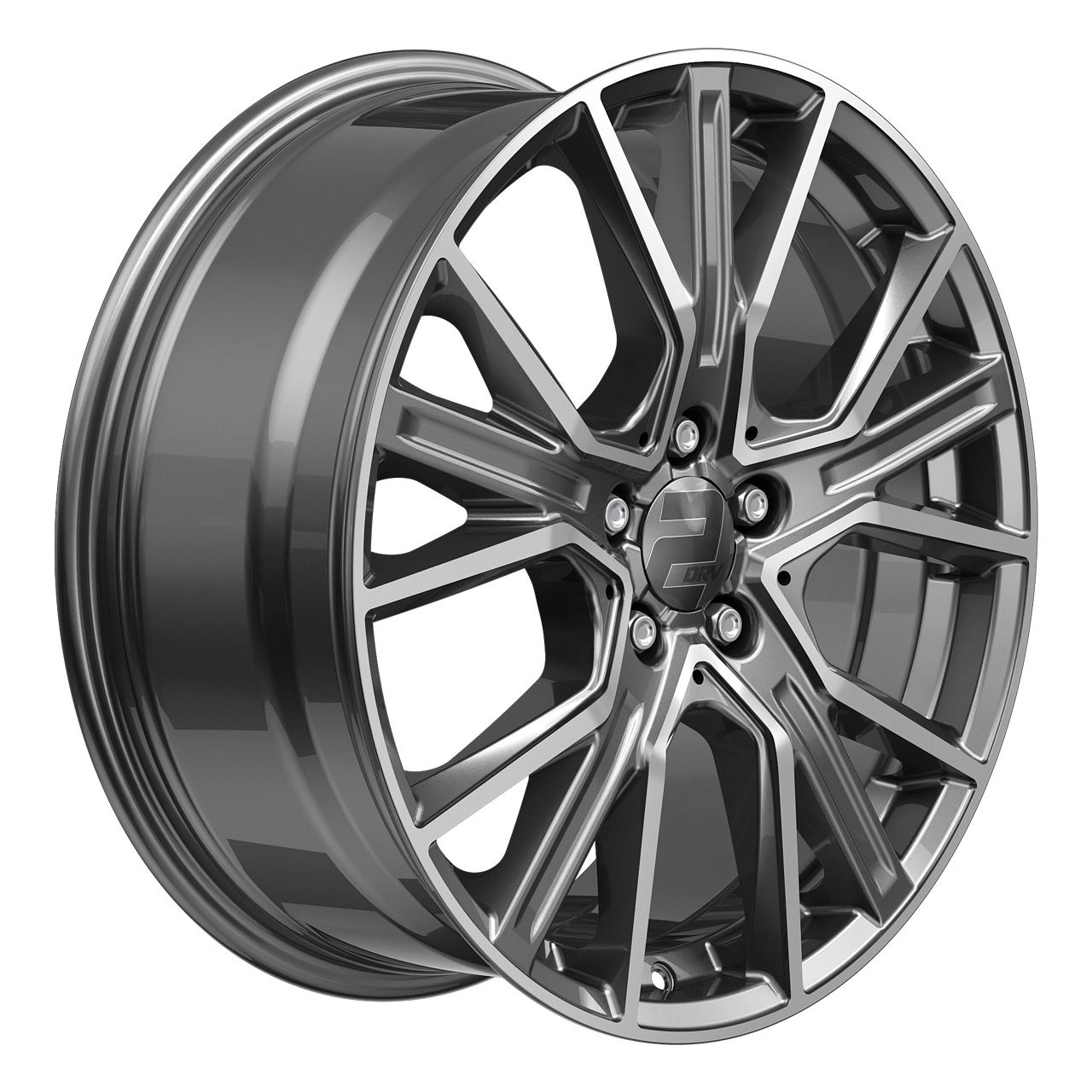 WHEELWORLD-2DRV WH34 daytona grey full machined 8.5Jx19 5x112 ET30