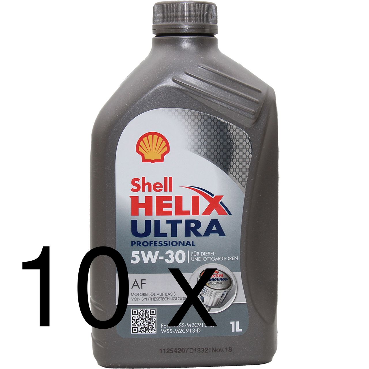 Shell Helix Ultra Professional AF 5W-30 10x1 Liter Shell Helix Ultra Professional AF 5W-30 10x1 Liter