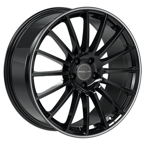 PROLINE PXW black rim polished 8.0Jx18 5x112 ET38