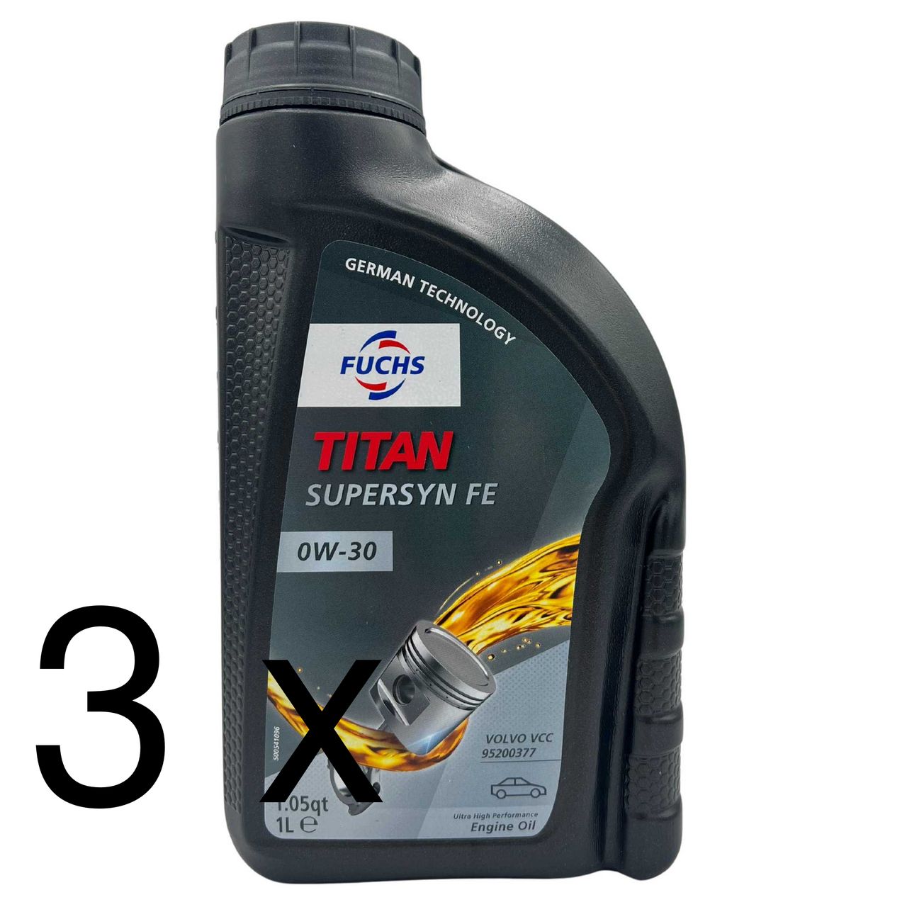 Fuchs Titan Supersyn FE 0W-30 3x1 Liter