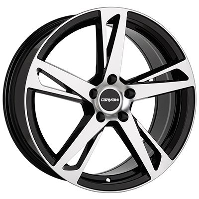 CARMANI CA 16 ANTON black polish 8.0Jx18 5x108 ET45