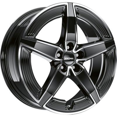 RONAL RONAL R72 jetblack-frontkopiert 8.0Jx19 5x114.3 ET45