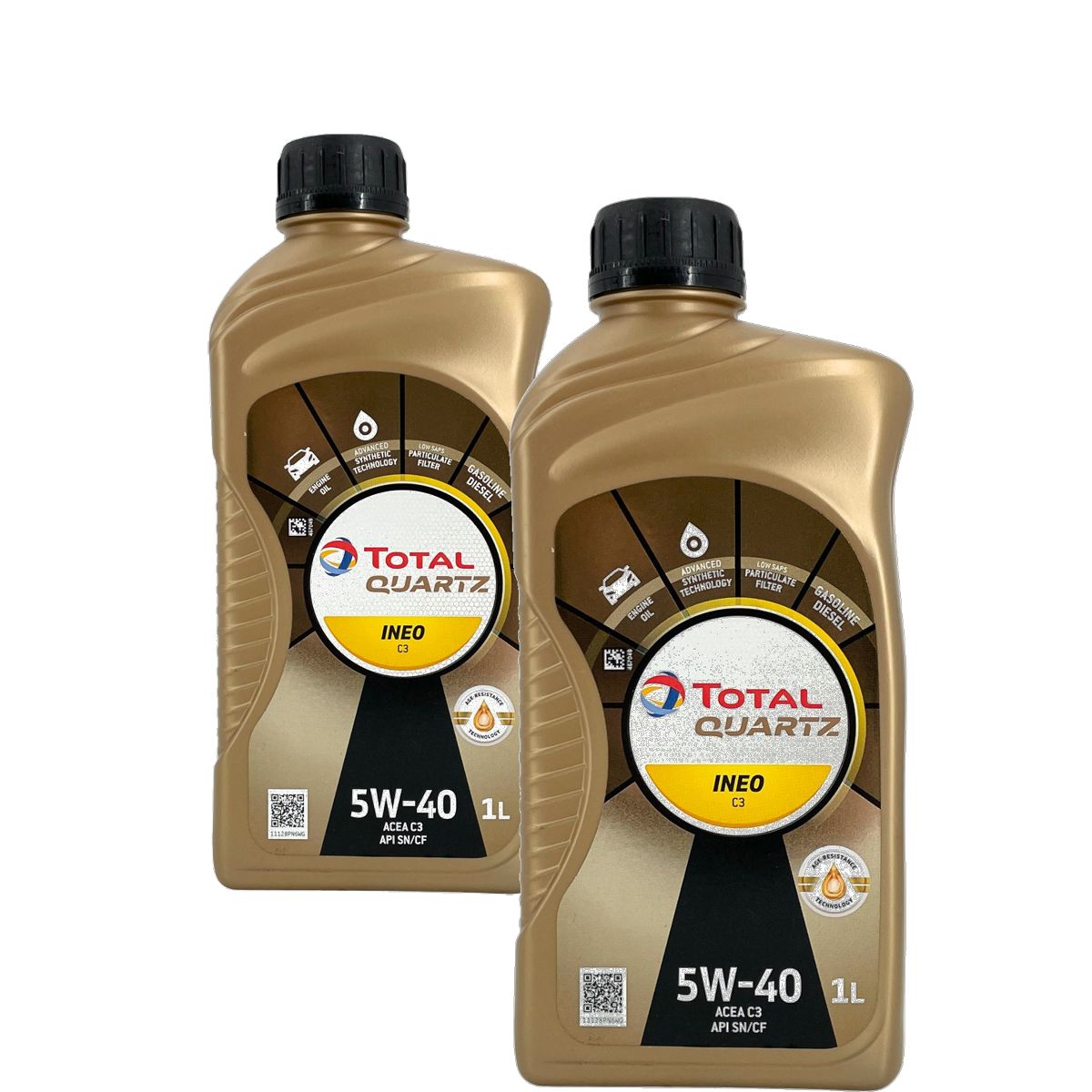 Total Quartz Ineo C3 5W-40 2x1 Liter