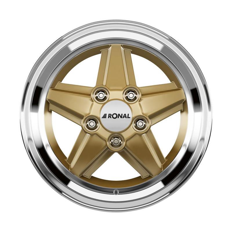 RONAL RONAL R9 racing gold-hornkopiert 7.0Jx16 5x112 ET23