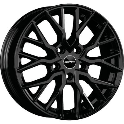 GMP BOOSTER glossy black 7.5Jx18 5x108 ET42