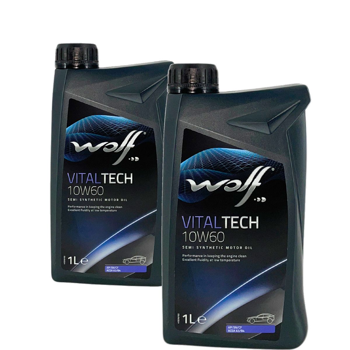 Wolf VitalTech 10W-60 2x1 Liter