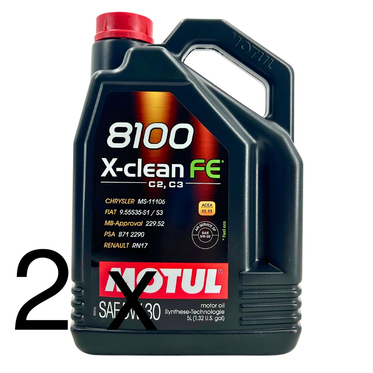 Motul 8100 X-Clean FE 5W-30 2x5 Liter