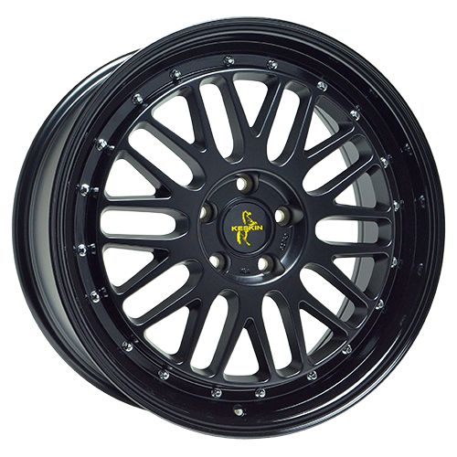 KESKIN WHEELS KT22 RETRO matt black painted 8.0Jx18 5x100 ET30