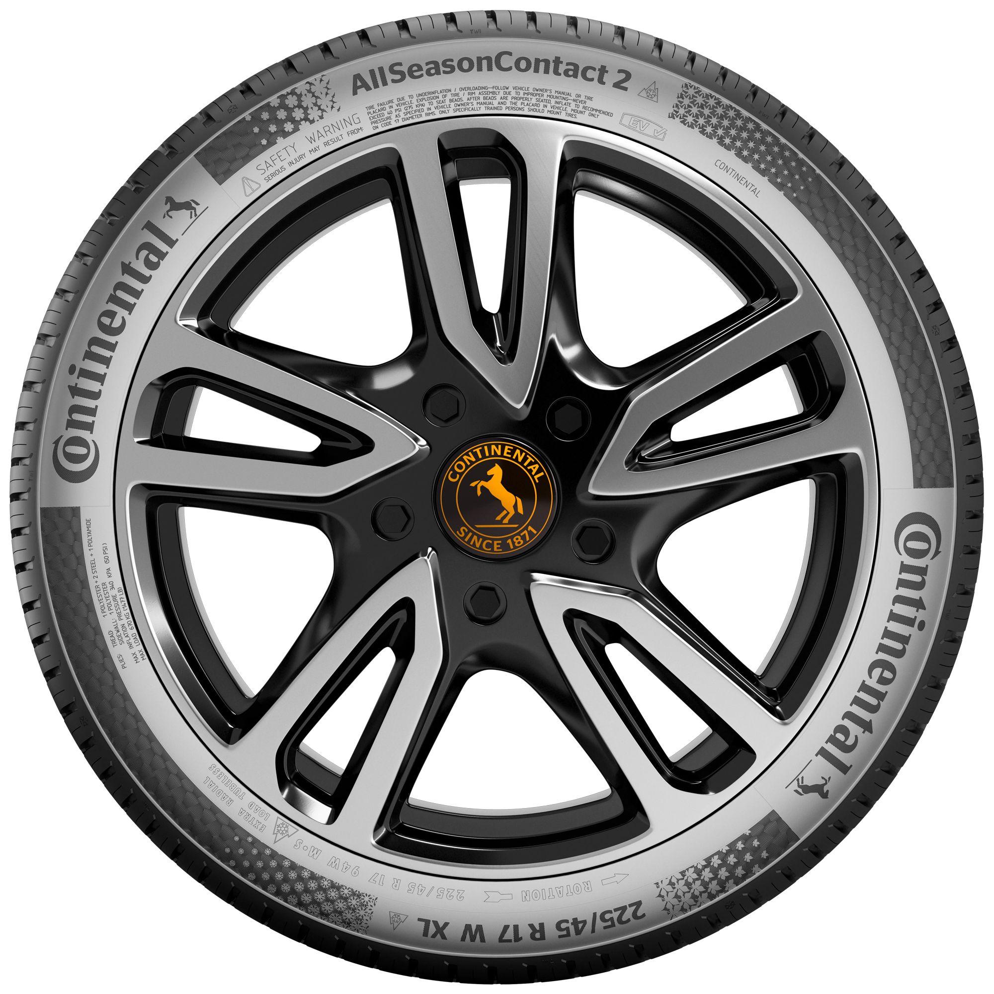 CONTINENTAL ALLSEASONCONTACT 2 (+) (EVc) 215/55R17 94V (+) (EVc) BSW