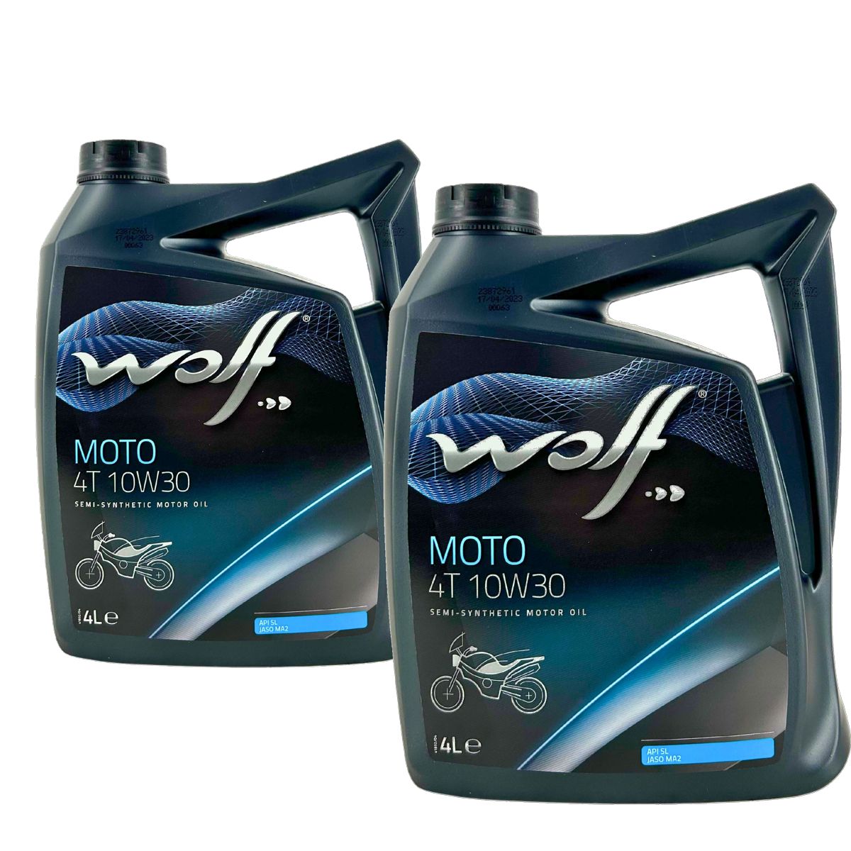 Wolf Moto 4T 10W-30 2x4 Liter