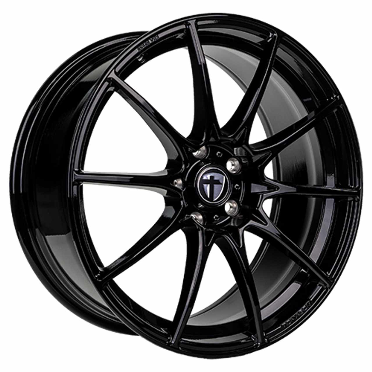 TOMASON TN25 SUPERLIGHT black painted 8.0Jx18 5x112 ET45