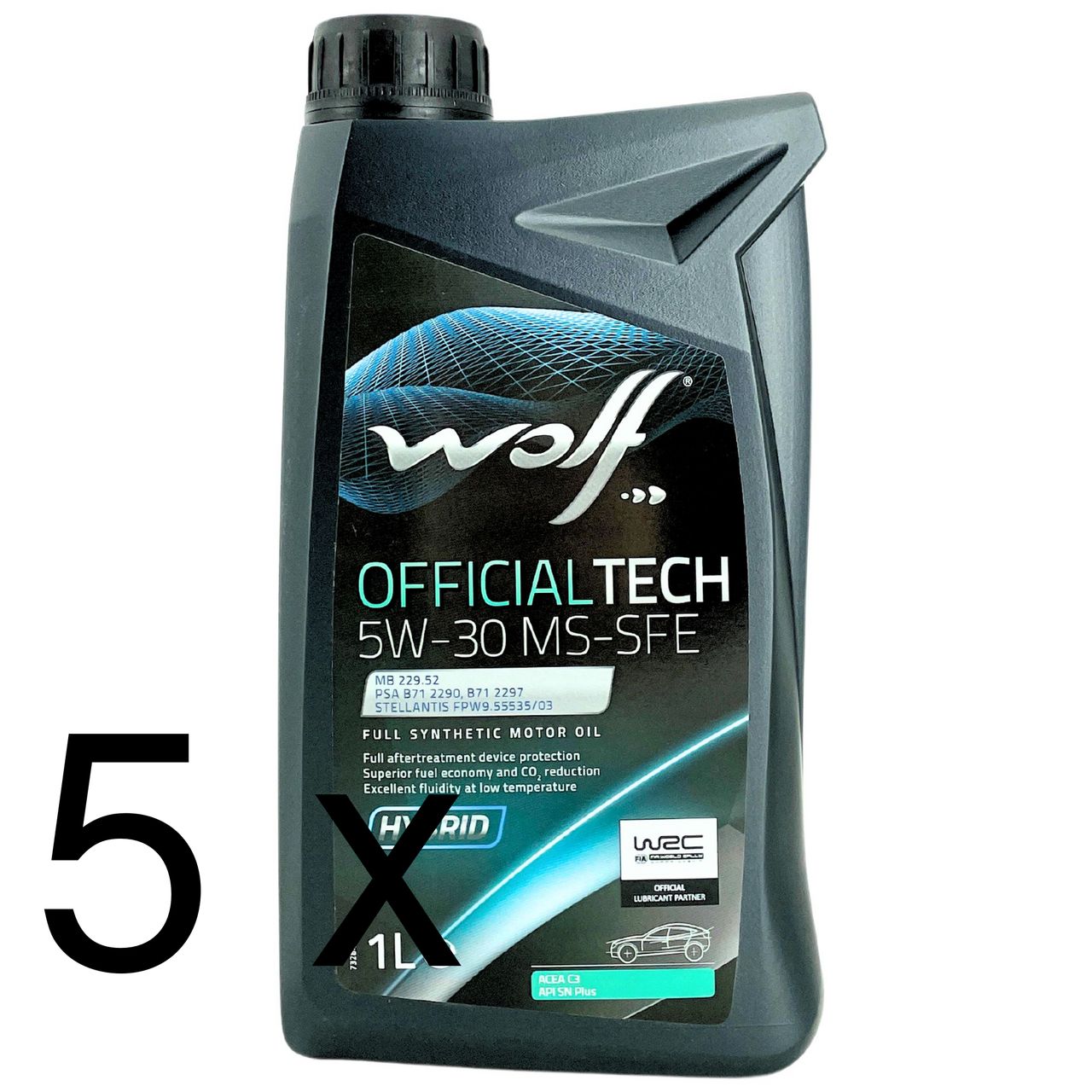 Wolf OfficialTech 5W-30 MS-SFE 5x1 Liter