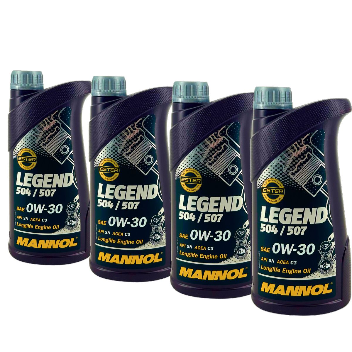 Mannol Legend 504/507 0W-30 4x1 Liter